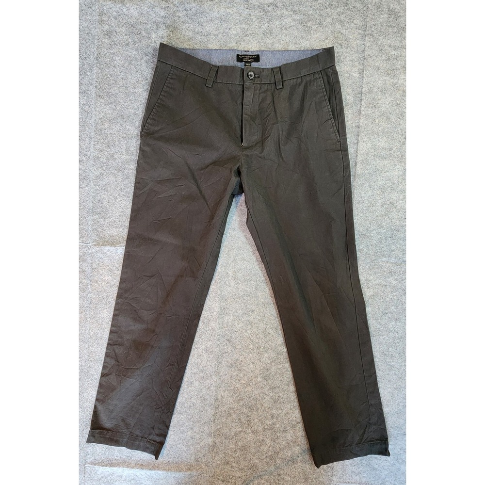 Banana Republic Pants Men's 33x32 Gray Emerson Straight Chino